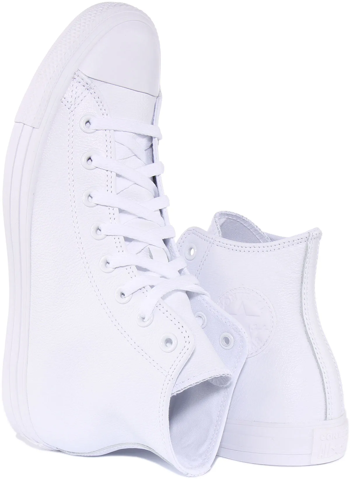 Converse Chuck Taylor All Star 1T406 In White Leather