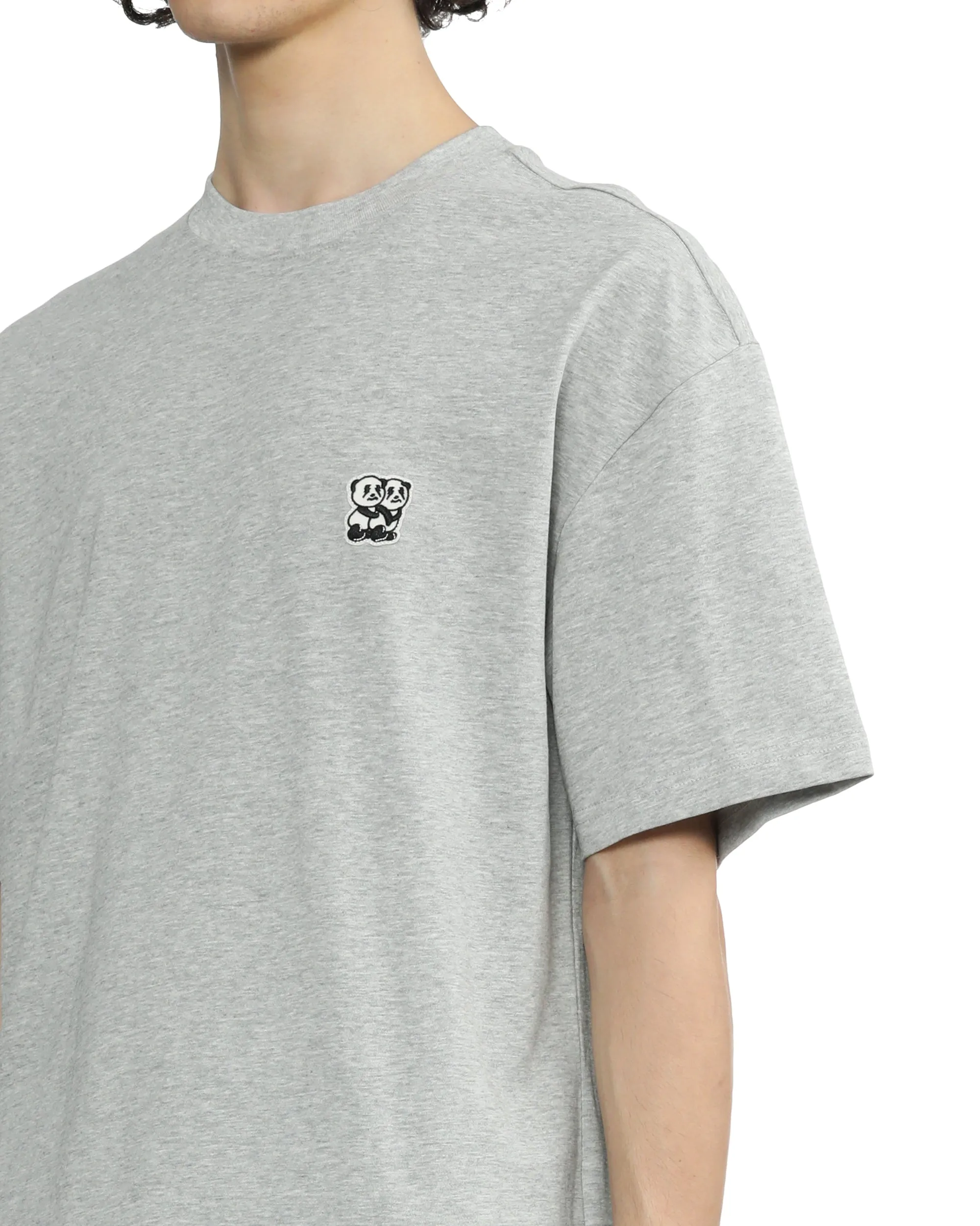 Crew Neck Patch T-shirt