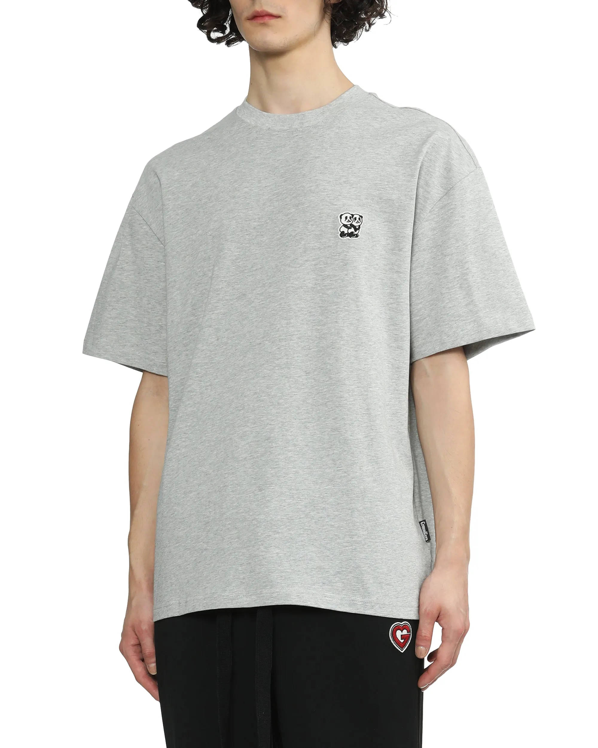 Crew Neck Patch T-shirt