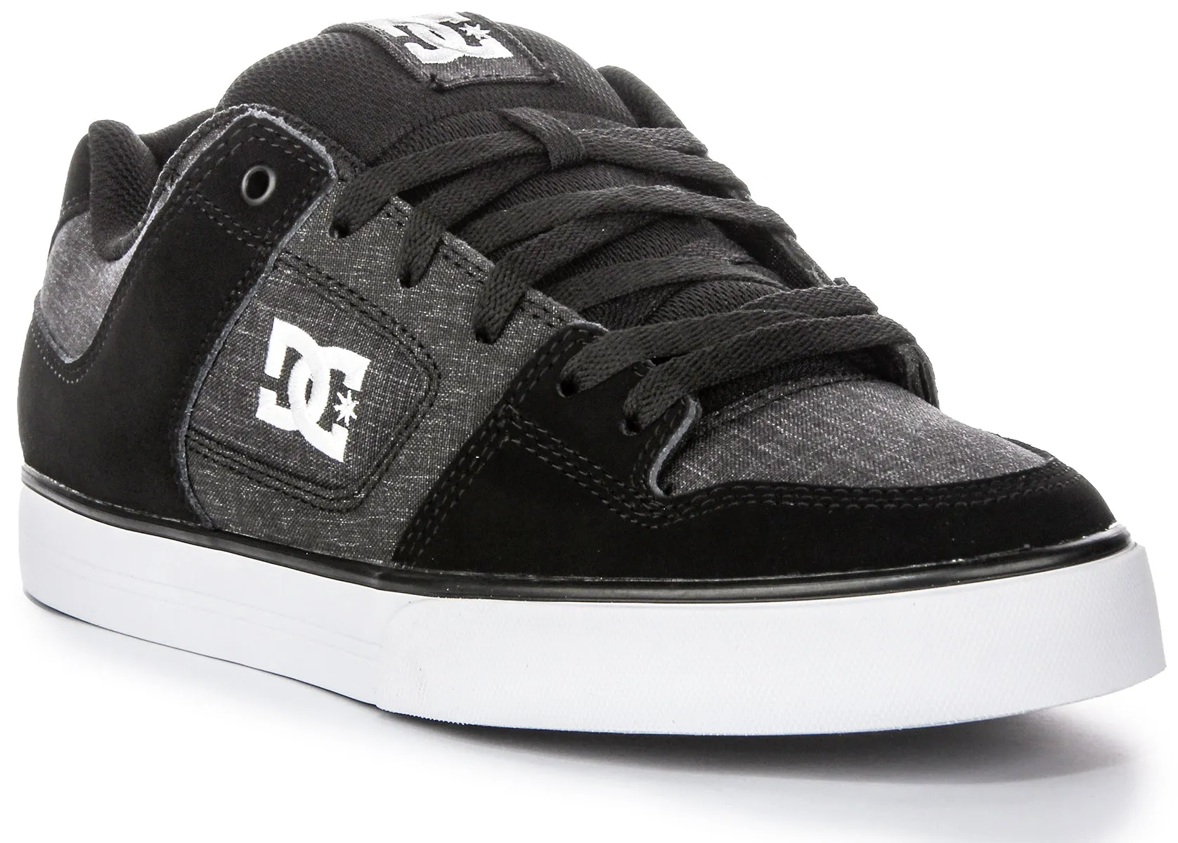 Dc Shoes Pure In Black White For Men