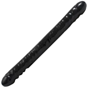 Double Header Veined Dong 18 Inch Black