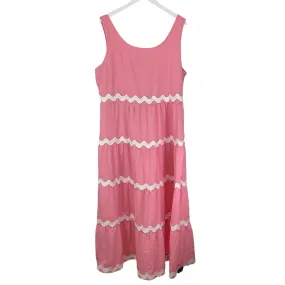 Dress Casual Maxi By Cmc In Pink, Size: Xl