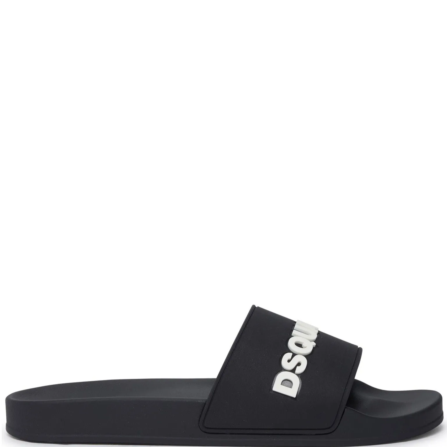 DSQUARED2 Black Logo Sliders