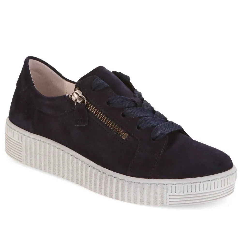 Dual Zip Flatform Sneakers / 317 499