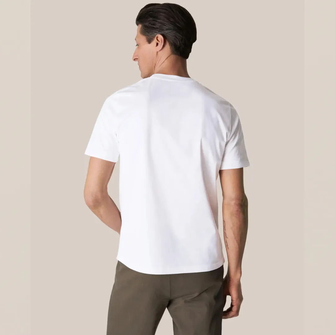 ETON WHITE FILO DI SCOZIA T-SHIRT