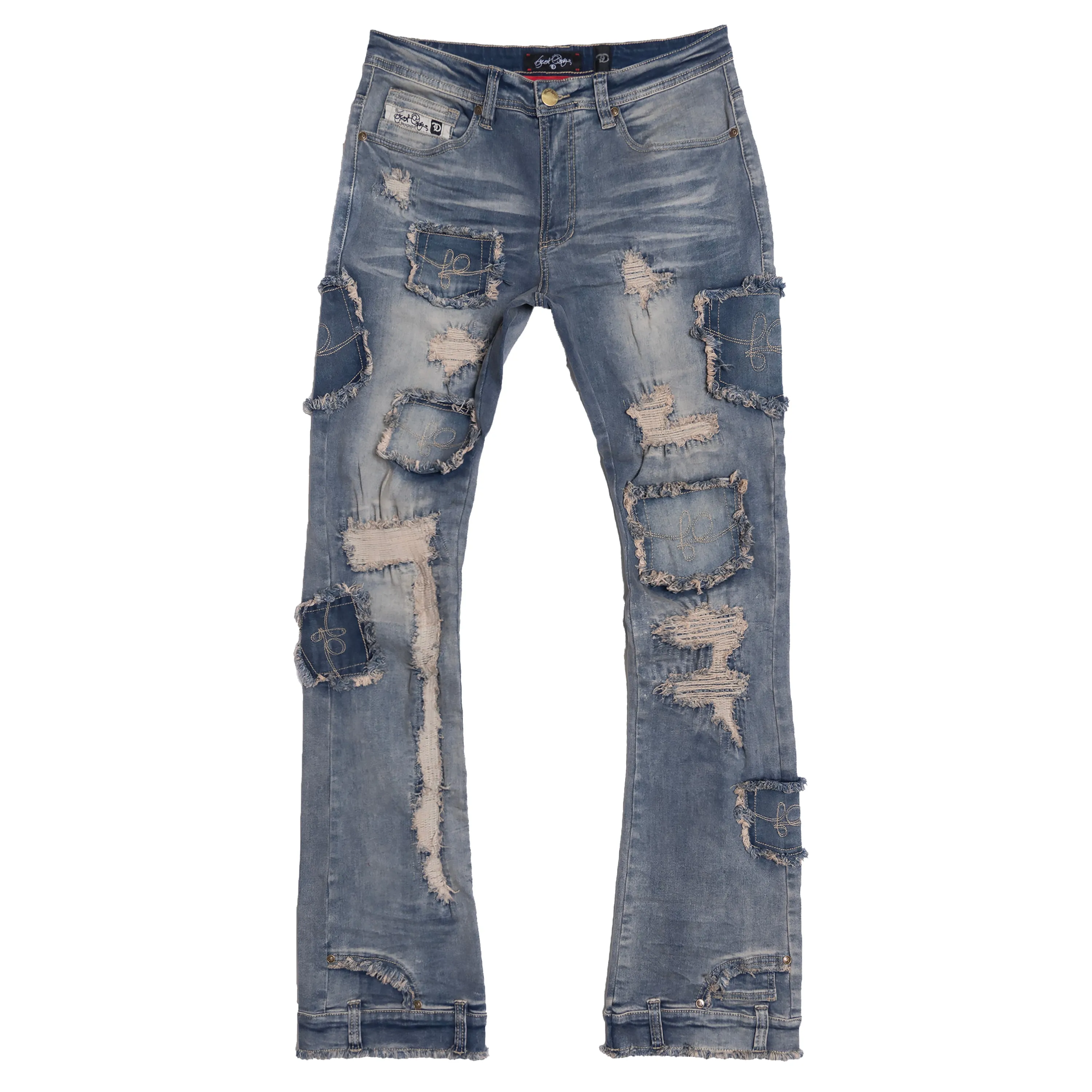 F1721 Rackade Stacked Jeans - Dirt