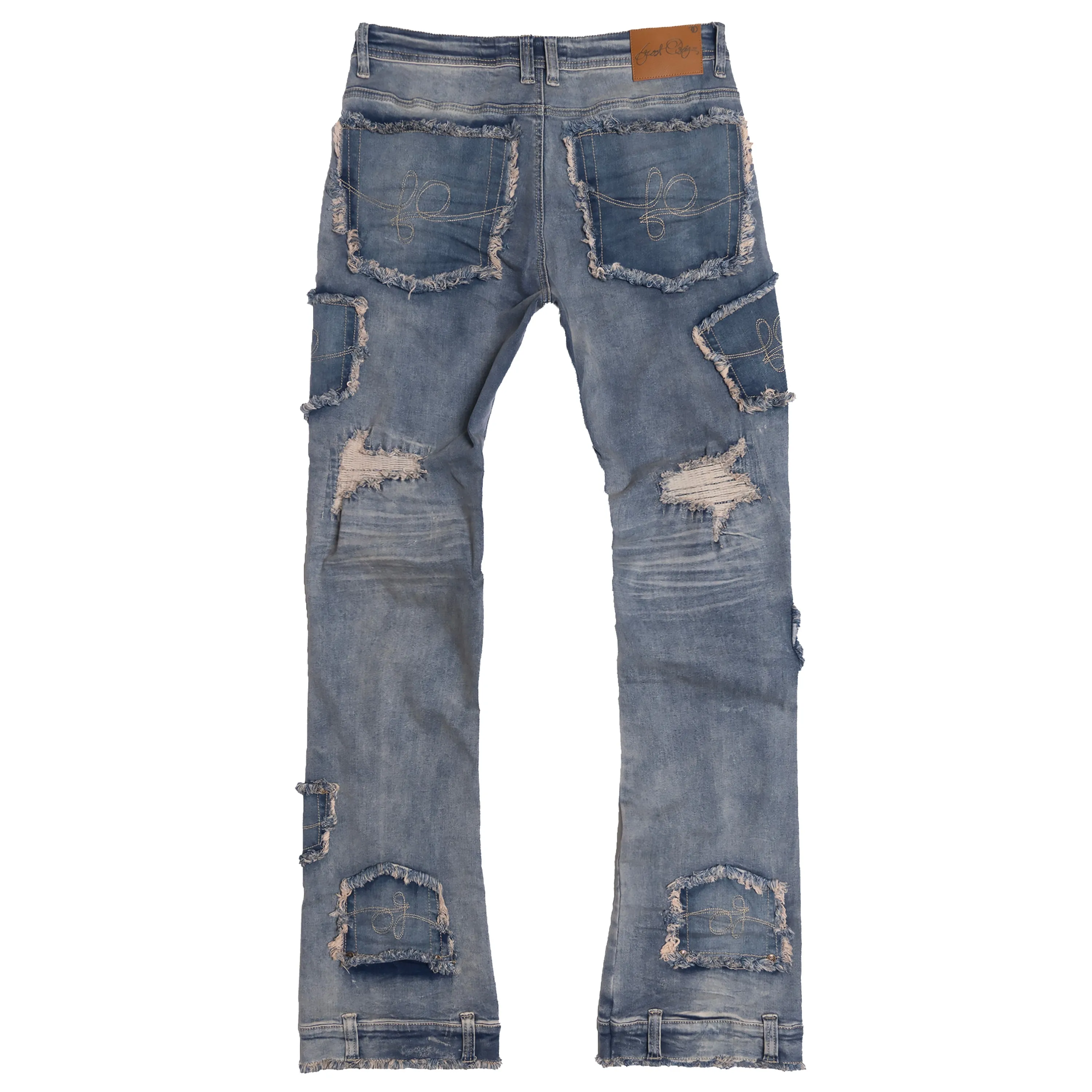 F1721 Rackade Stacked Jeans - Dirt