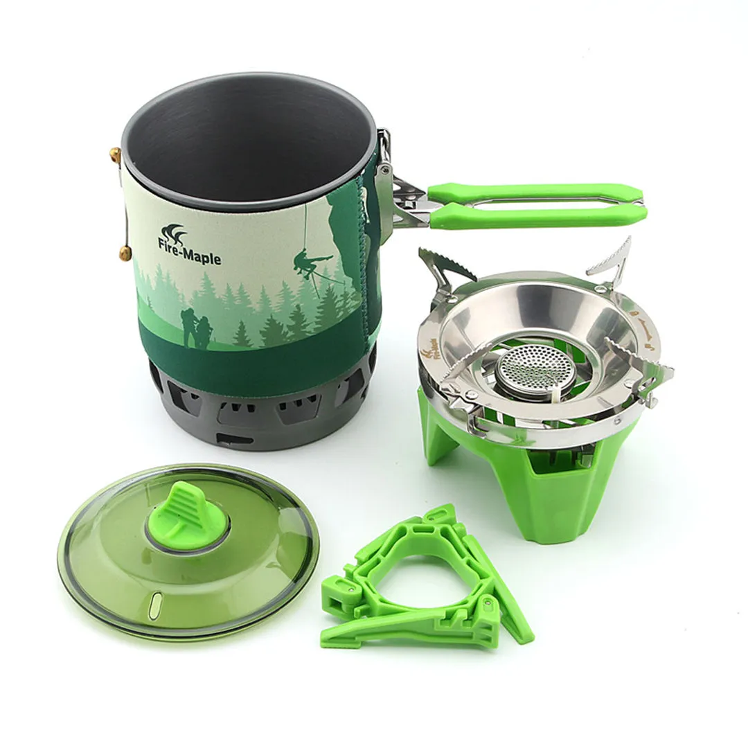 Firemaple Cooking Set Nesting Stove Star X3