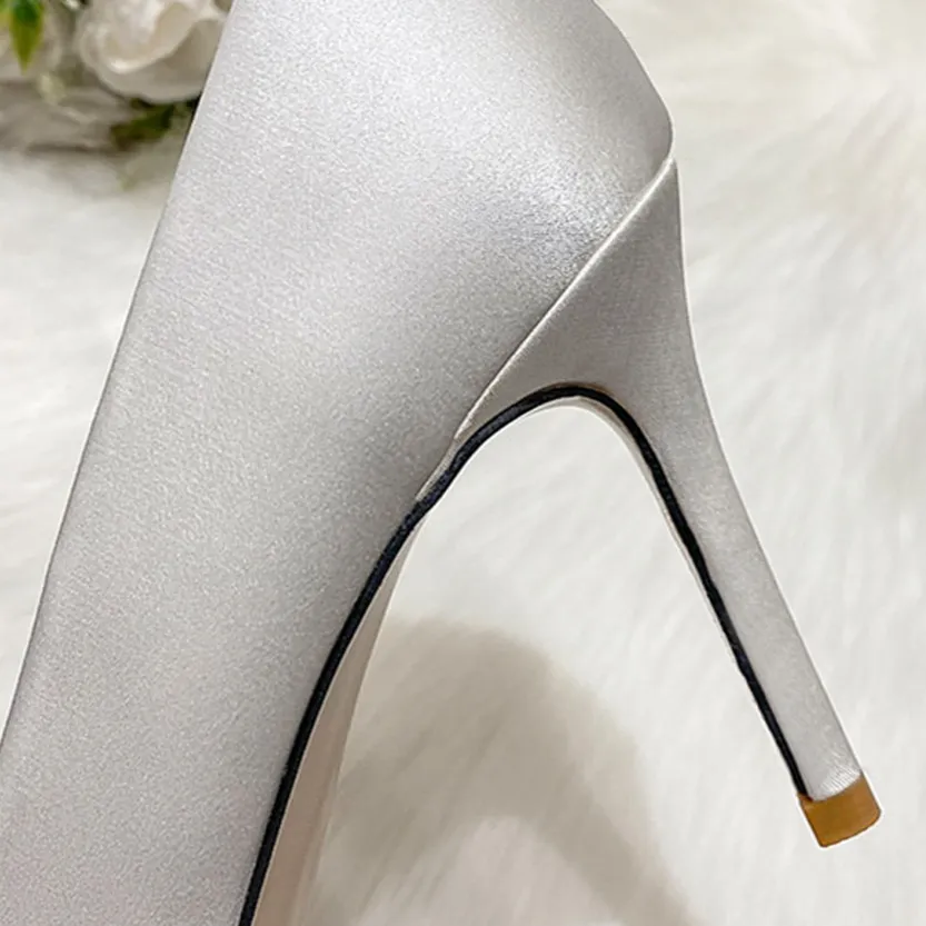 Funki Buys | Shoes | Women's Pearl French Wedding Shoes