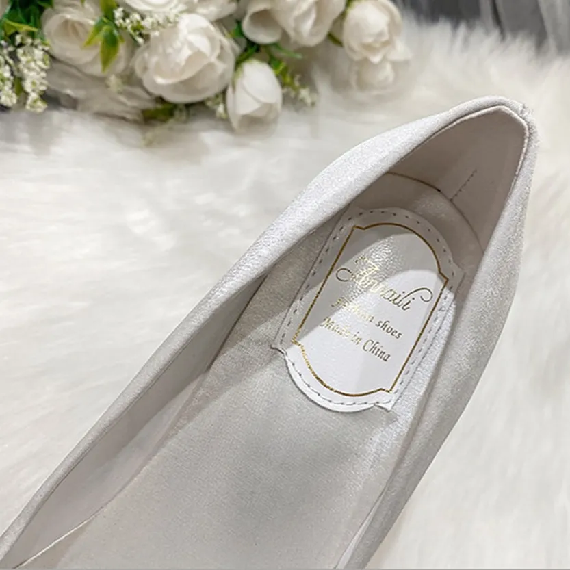 Funki Buys | Shoes | Women's Pearl French Wedding Shoes