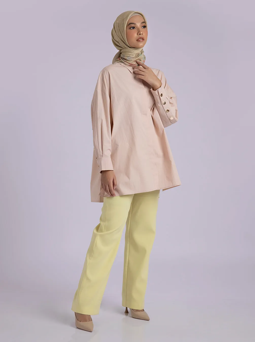 GALE TOP PLAIN BLUSH