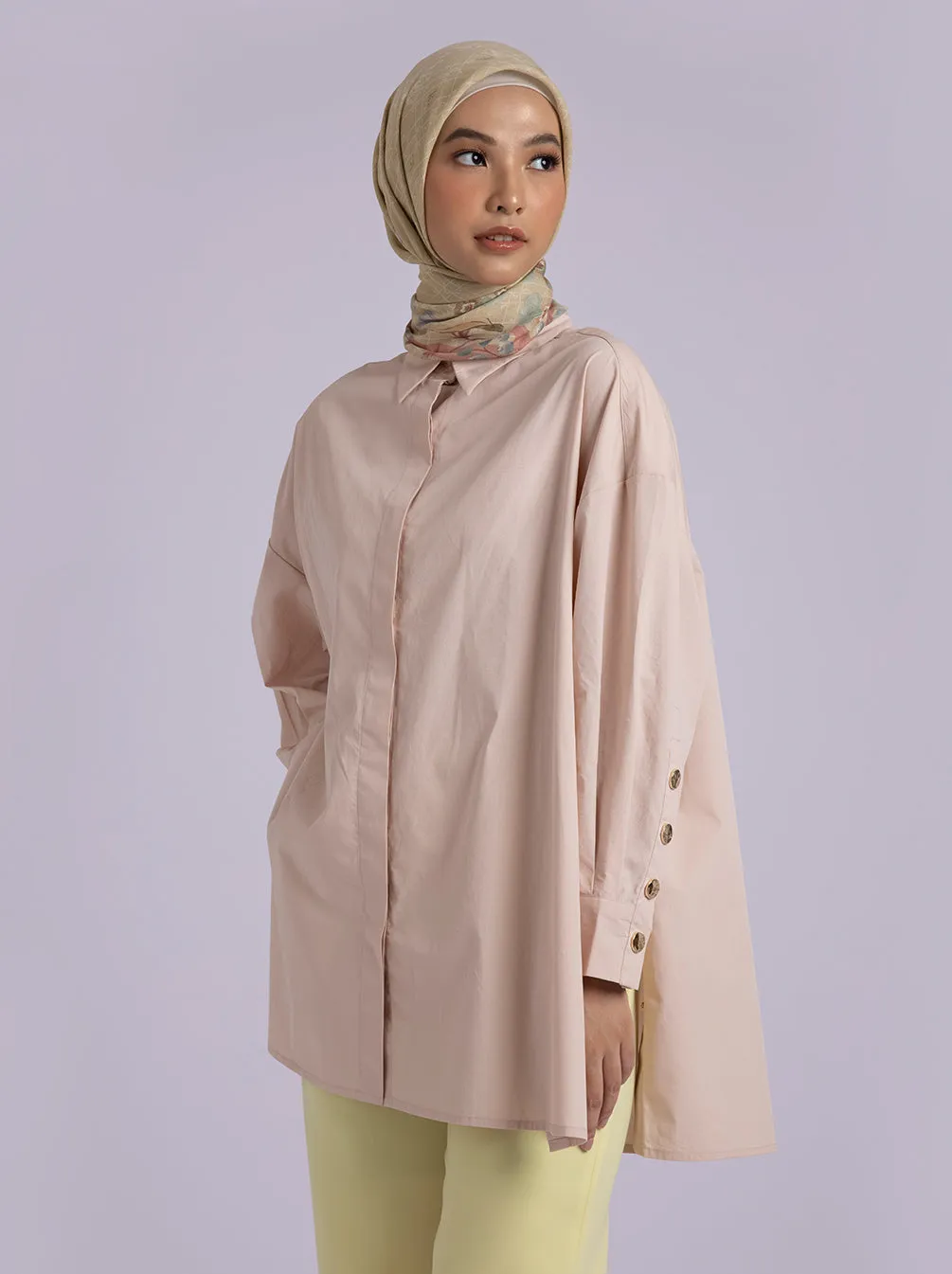 GALE TOP PLAIN BLUSH