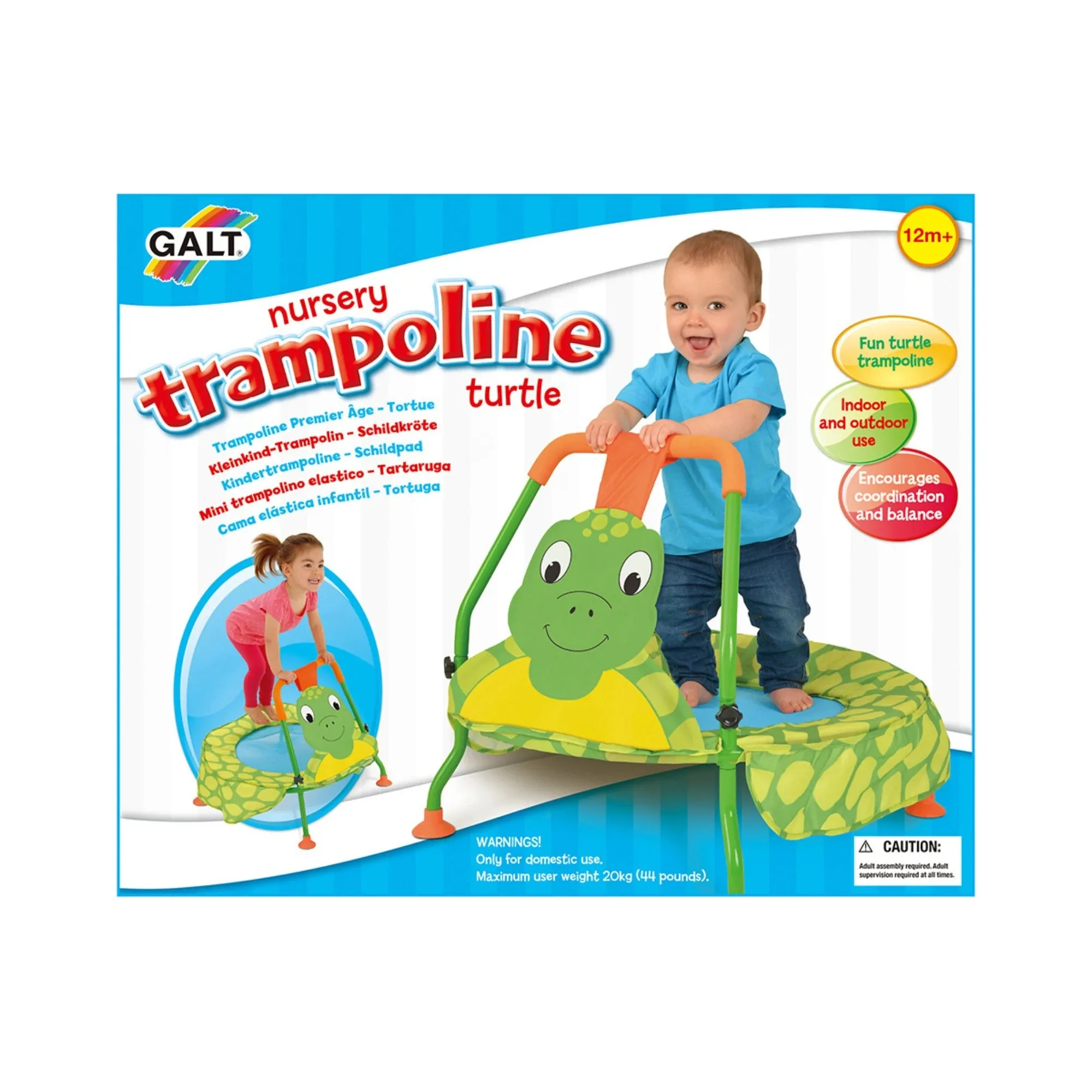 Galt Nursery Trampoline - Turtle