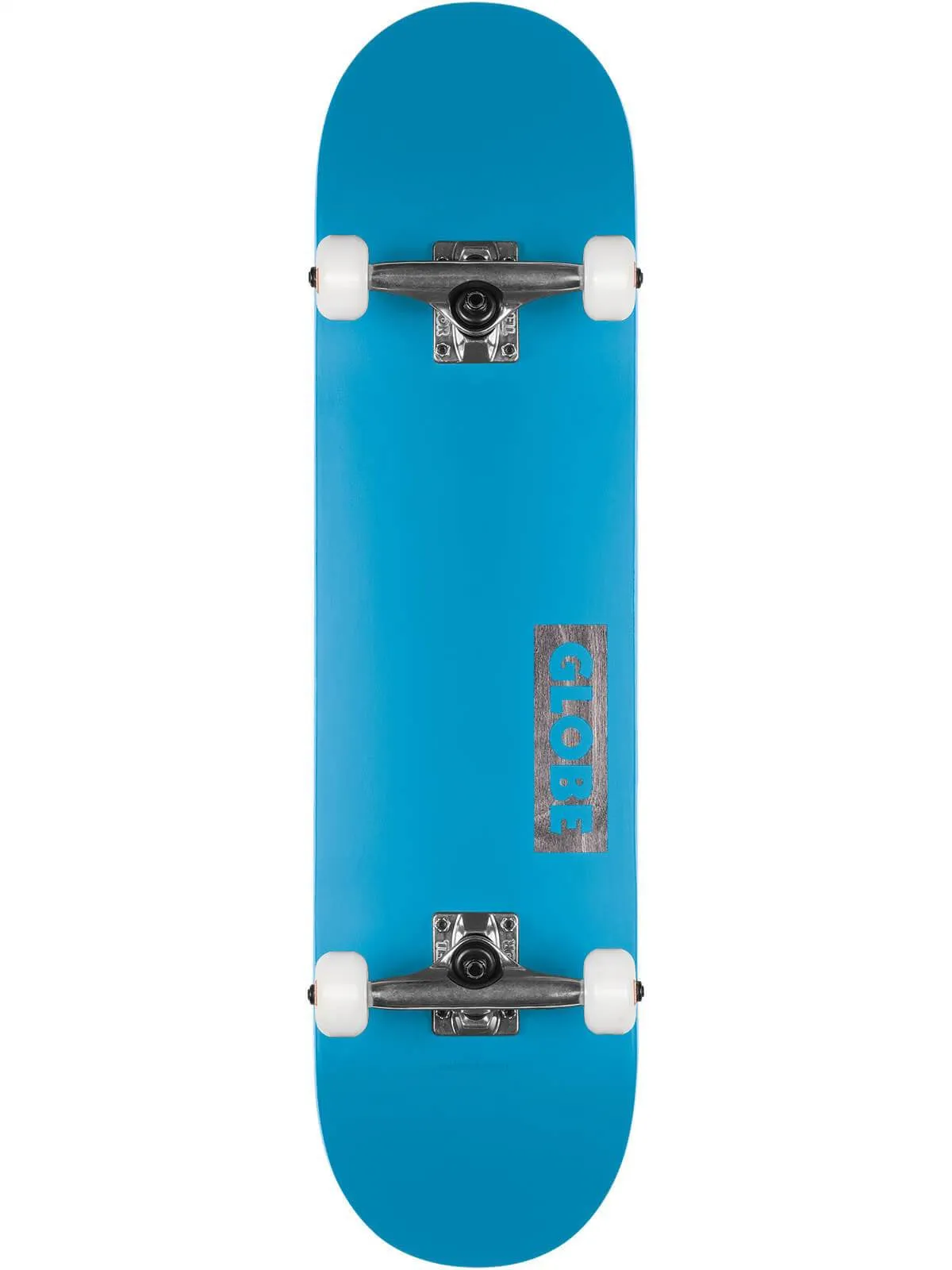 GLOBE GOODSTOCK NEON BLUE SKATEBOARD 8.375