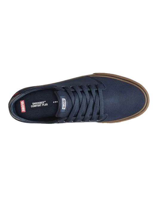 Goodstock Shoes in Navy & Gum