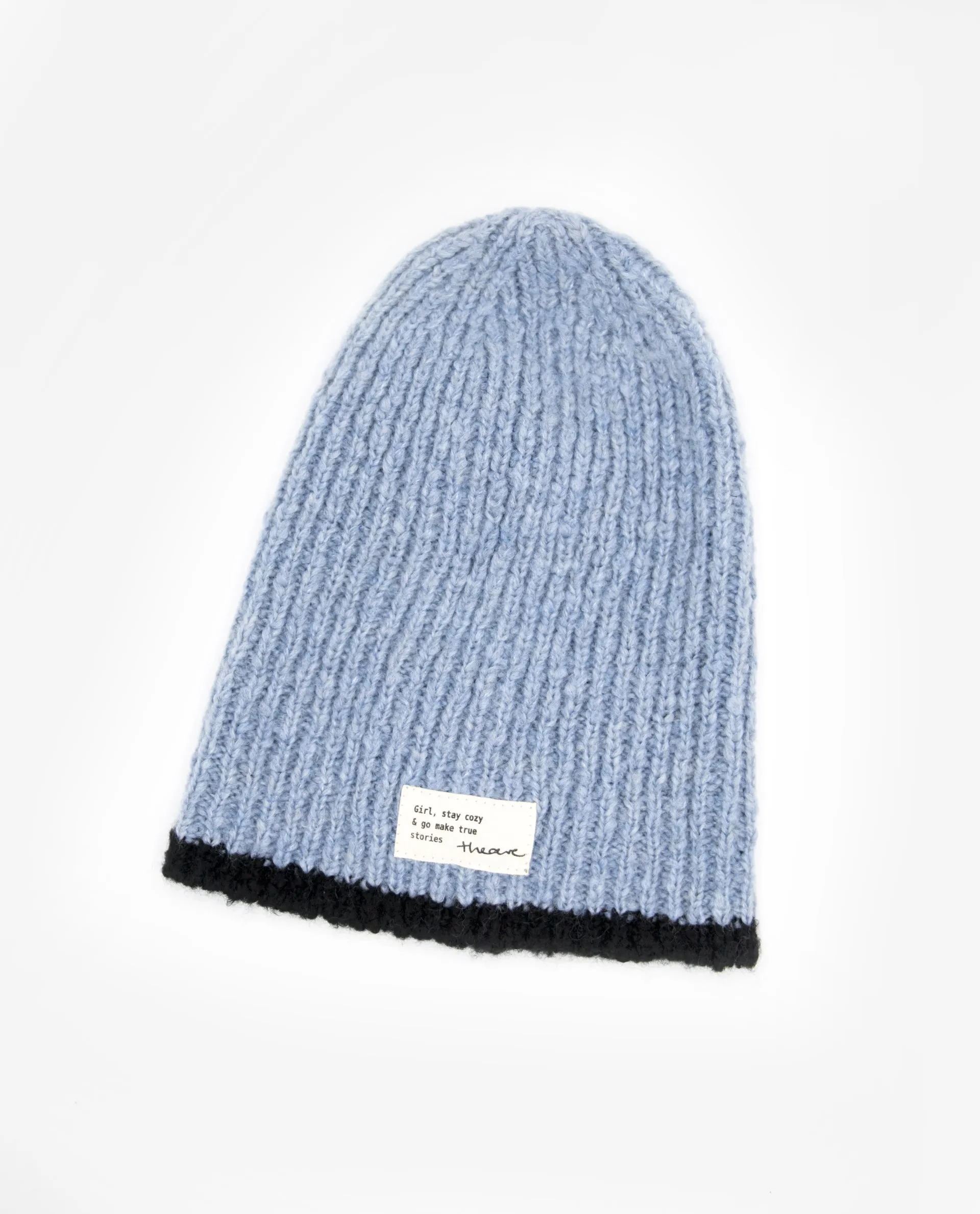 GORRO PUNTO · CELESTE