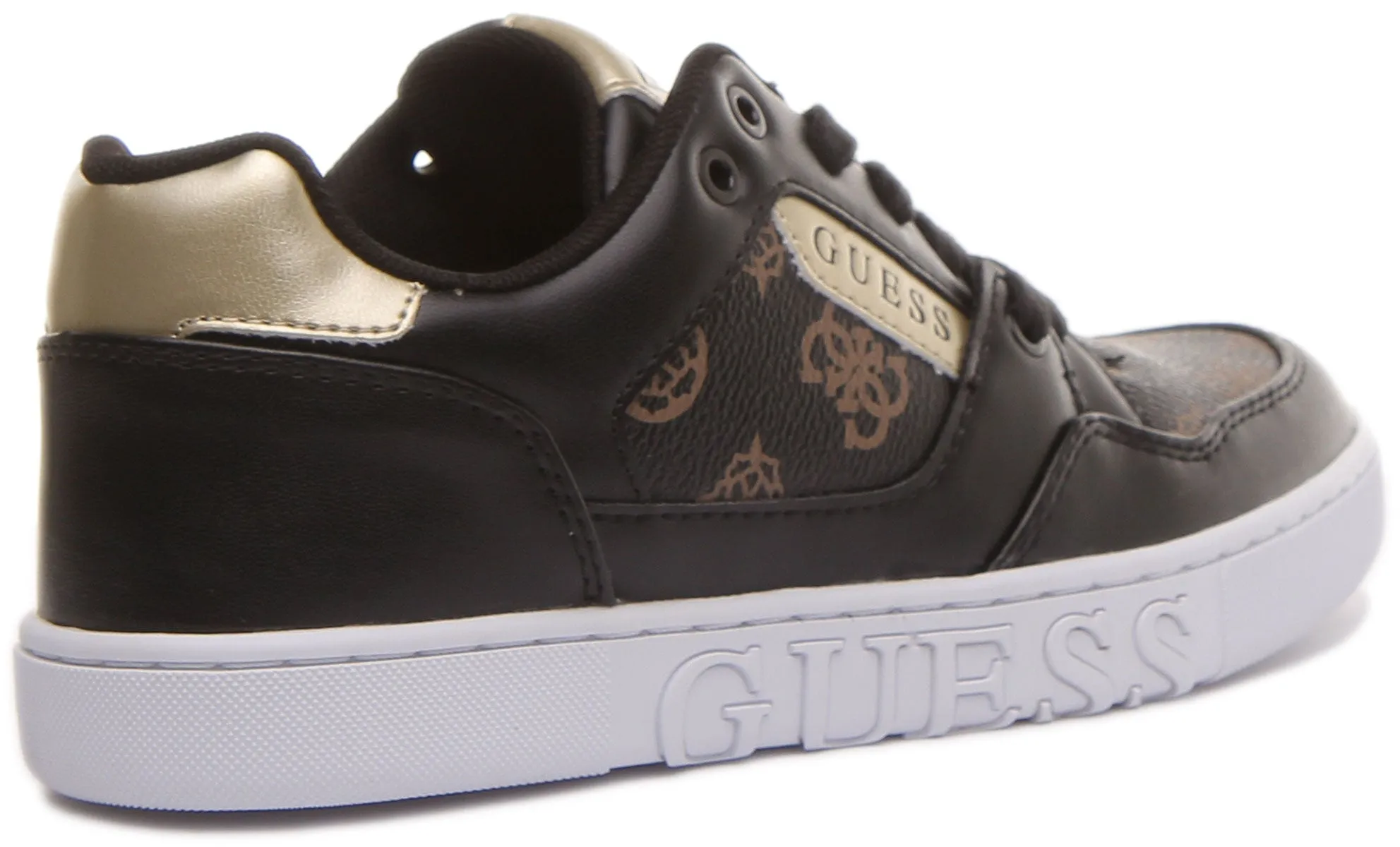 Guess Julien 2 In Black Gold For Women