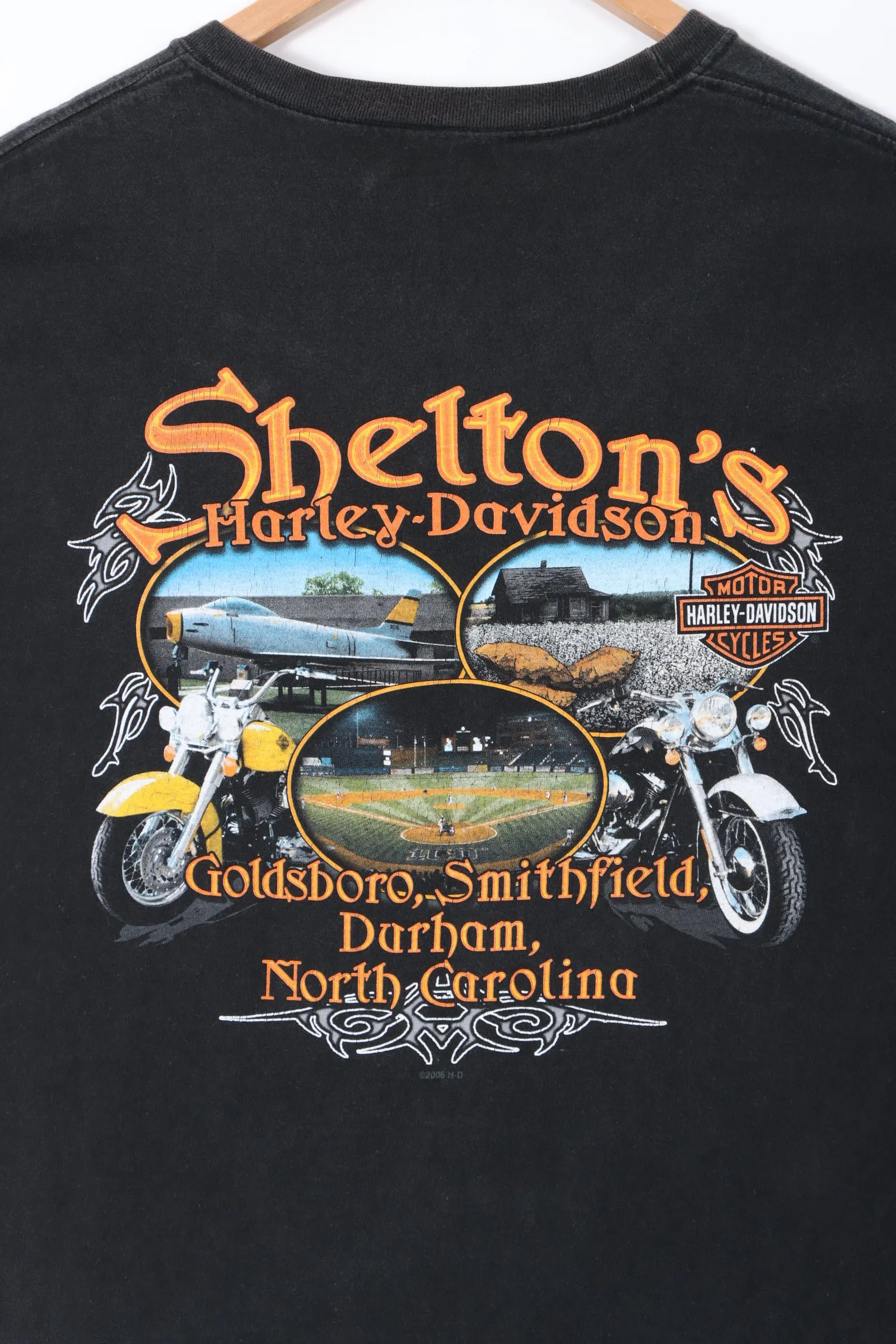 HARLEY DAVIDSON #1 Shelton's Front Back Boxy T-Shirt (2XL-3XL)