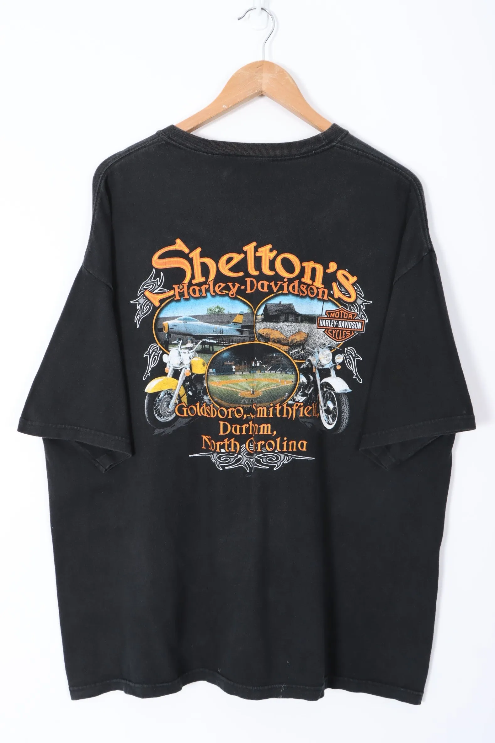 HARLEY DAVIDSON #1 Shelton's Front Back Boxy T-Shirt (2XL-3XL)