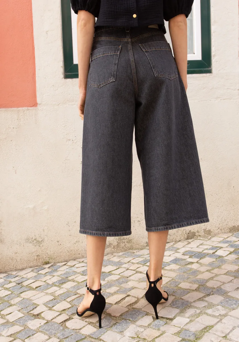 Jupe Culotte BRUNA Black Stone