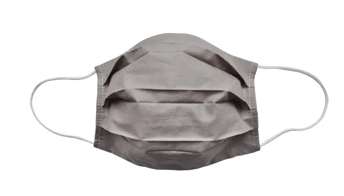 Khaki Fabric Face Mask (Child)