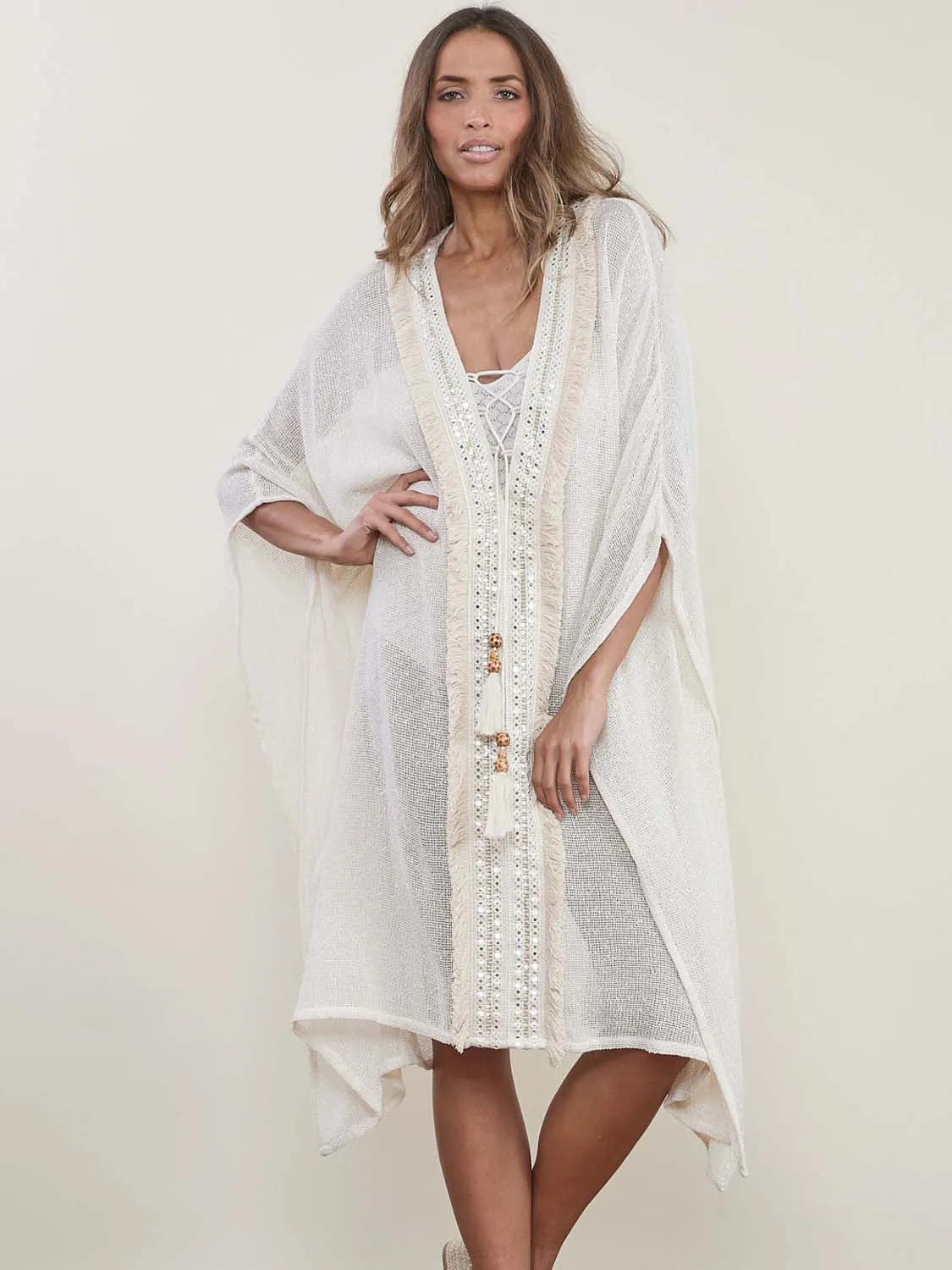 Khan Kaftan Cream