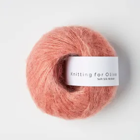 Knitting for Olive Soft Silk Mohair - Flamingo