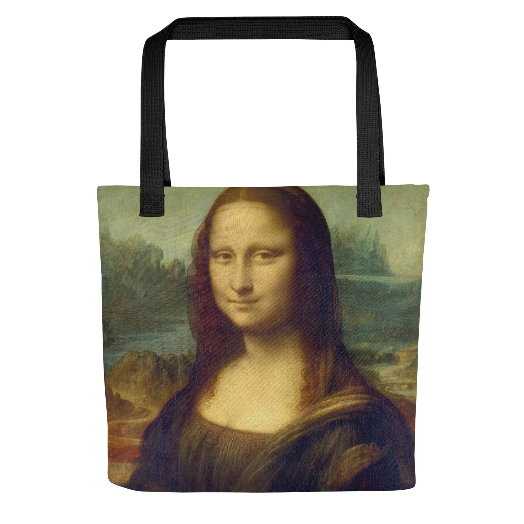 Leonardo Da Vinci Inspired Mona Lisa Tote Bag