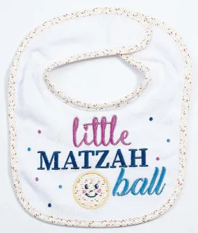 Little Matzah Ball Bib