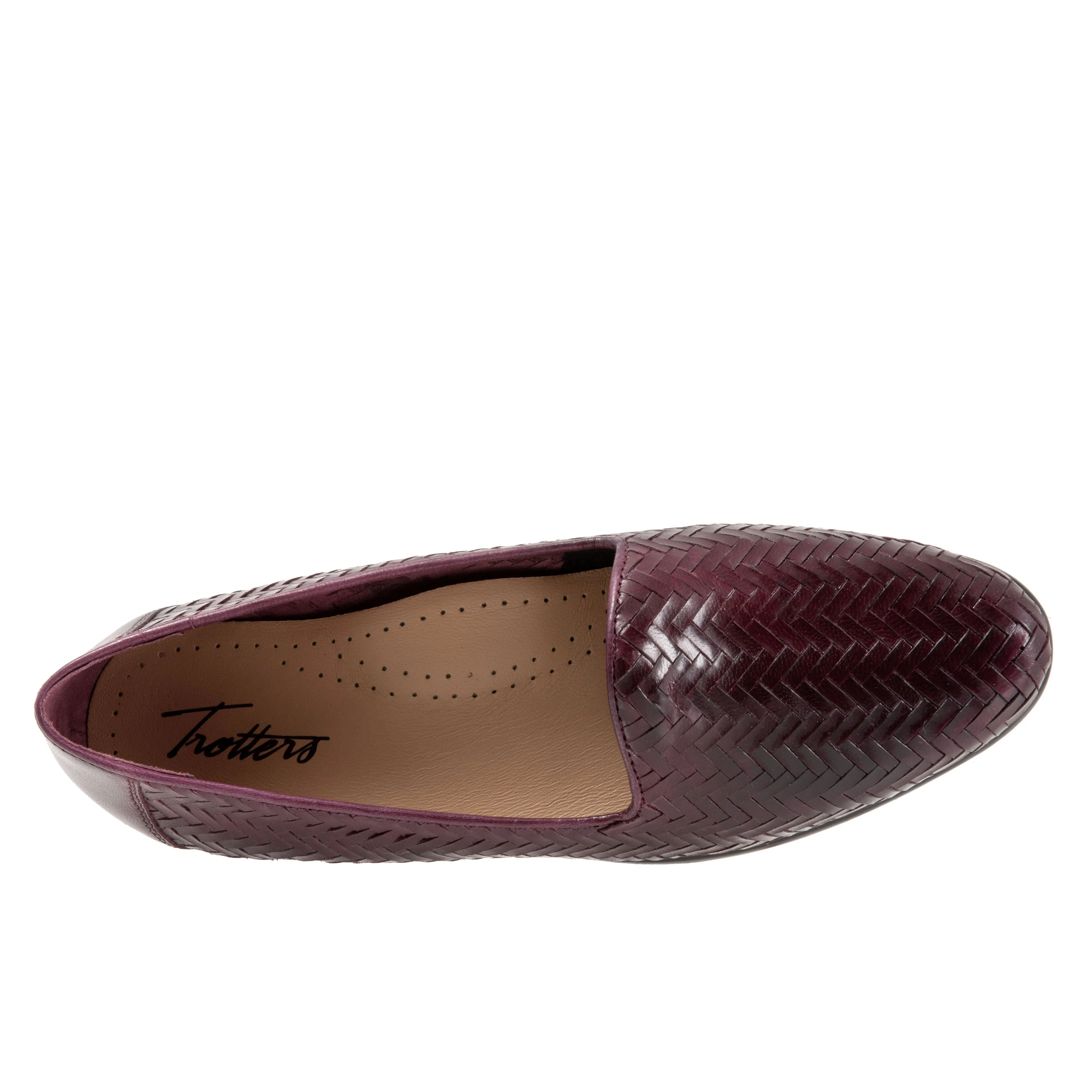 Liz III Burgundy Slip-on Shoes