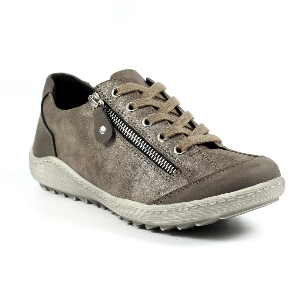 Lunar Womens Bianca Trainer Taupe