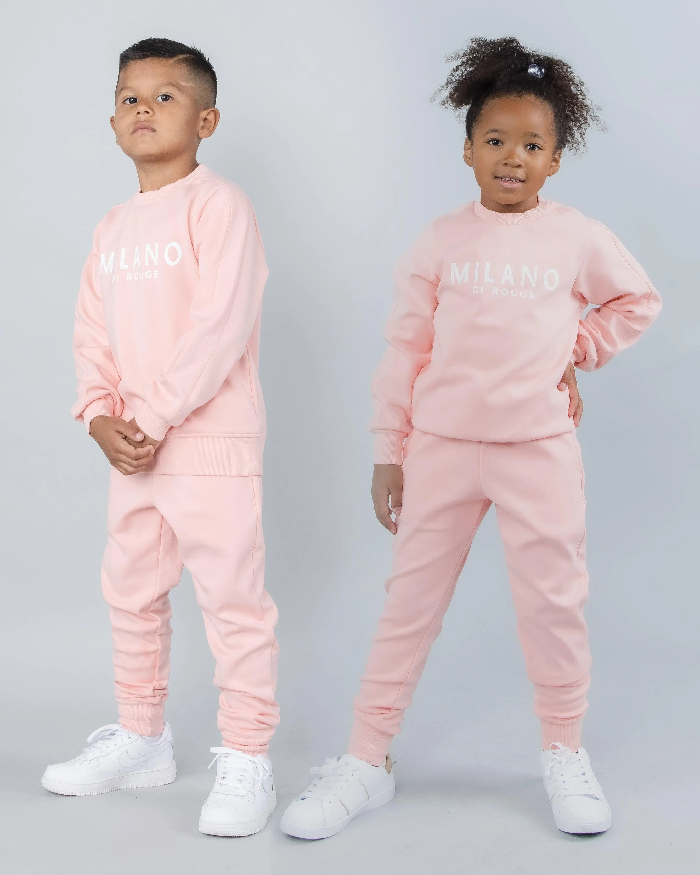 Lux Kids Crewneck Signature Sweatsuit