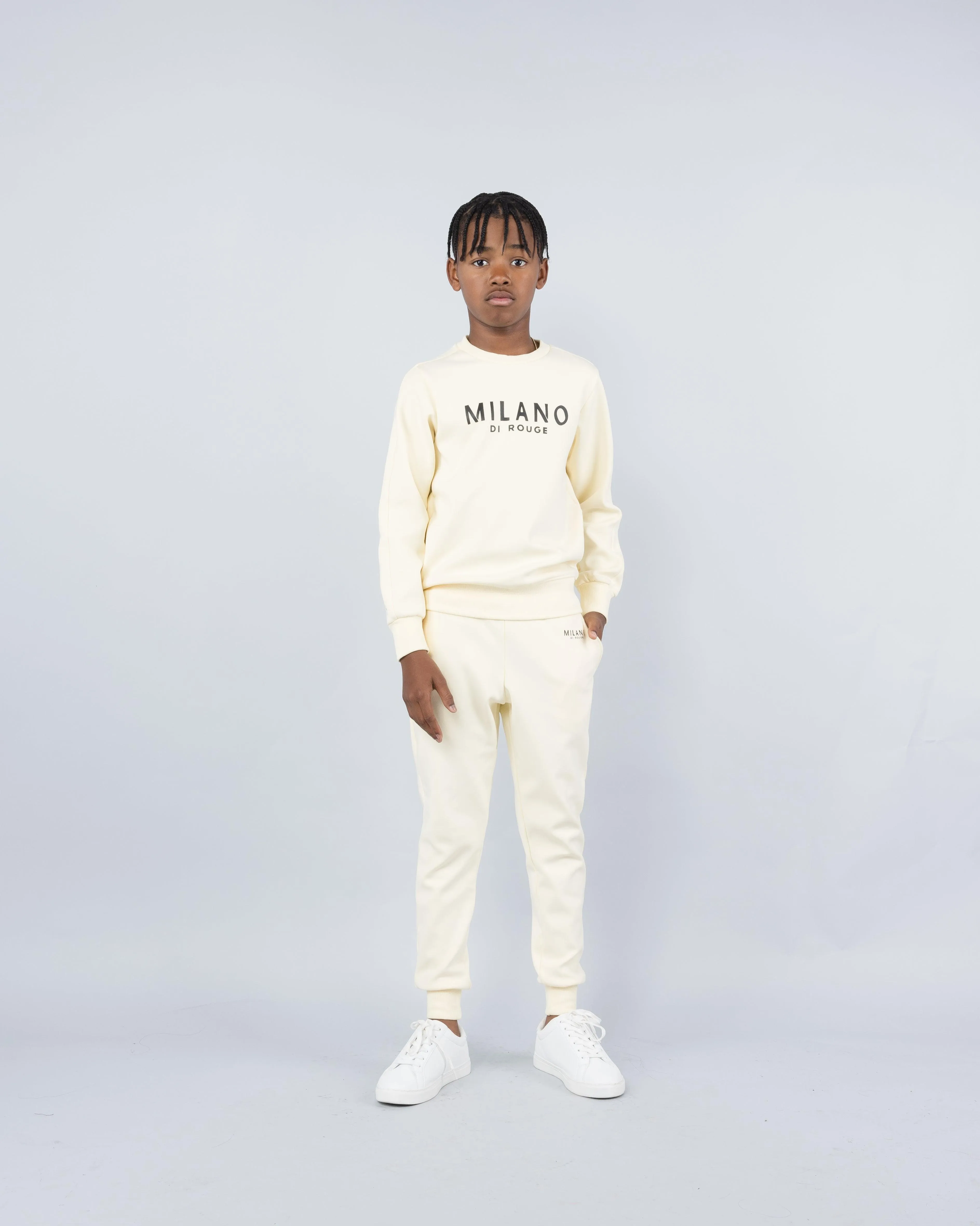 Lux Kids Crewneck Signature Sweatsuit