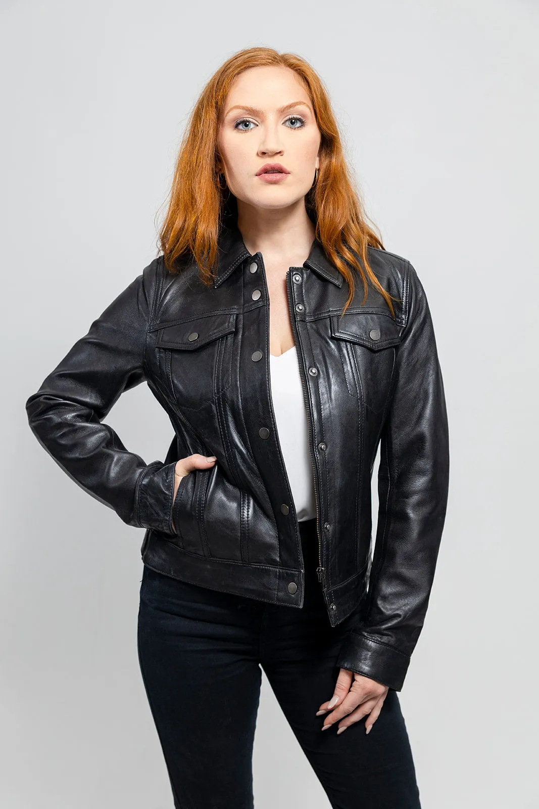 Madison Fashion Leather Jacket