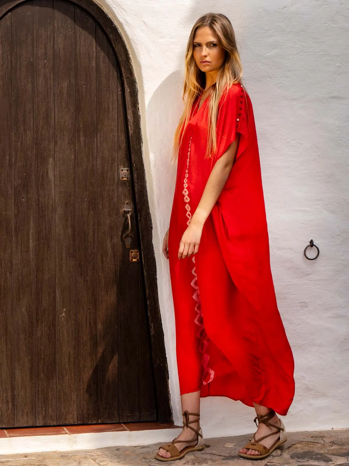 Madu Kaftan Red