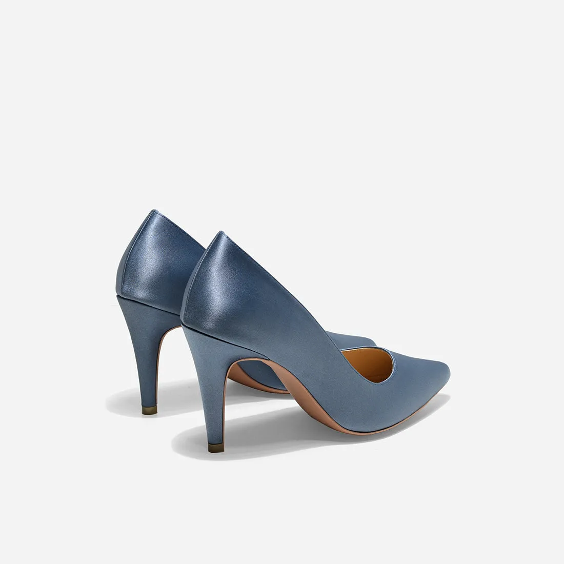 Mariko Satin Pumps