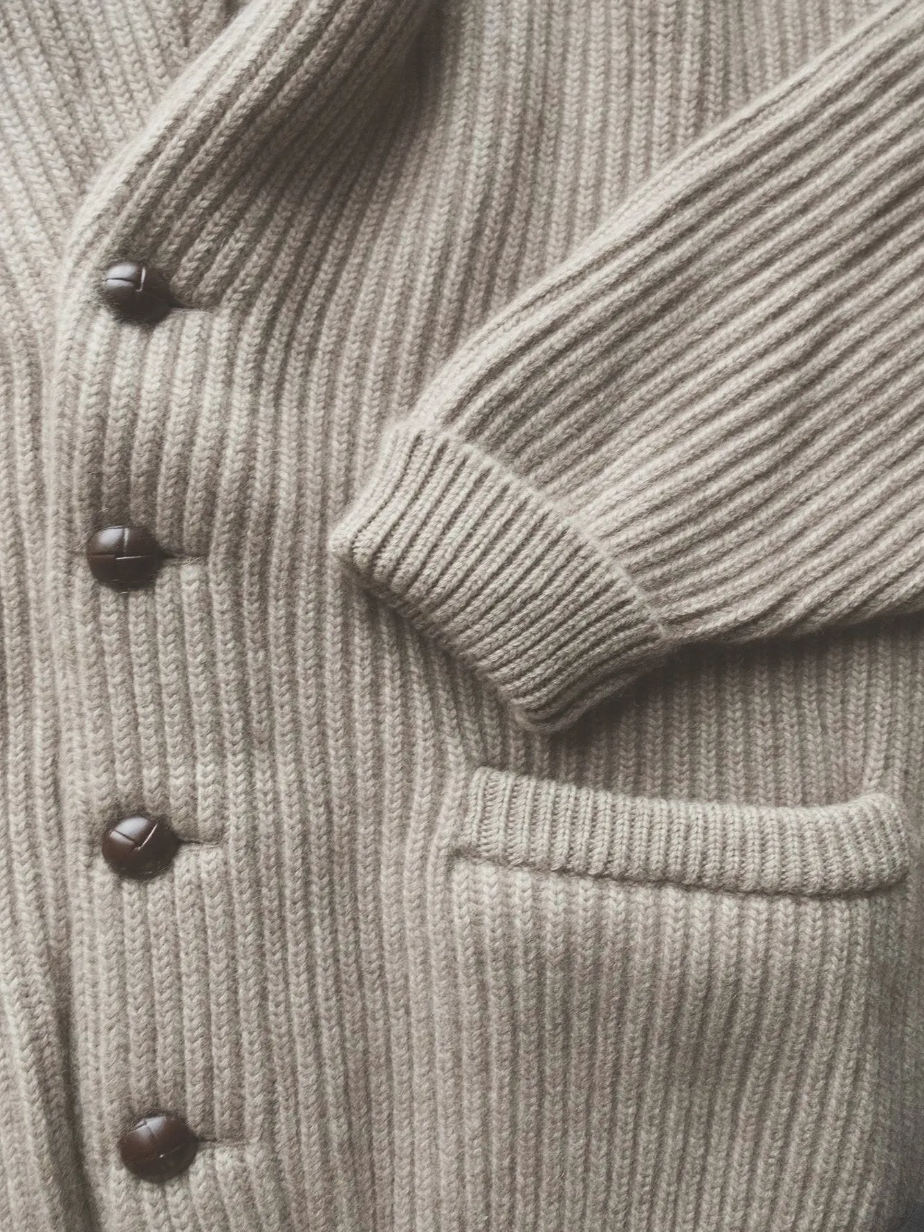 McQueen Cashmere Cardigan 8 Ply