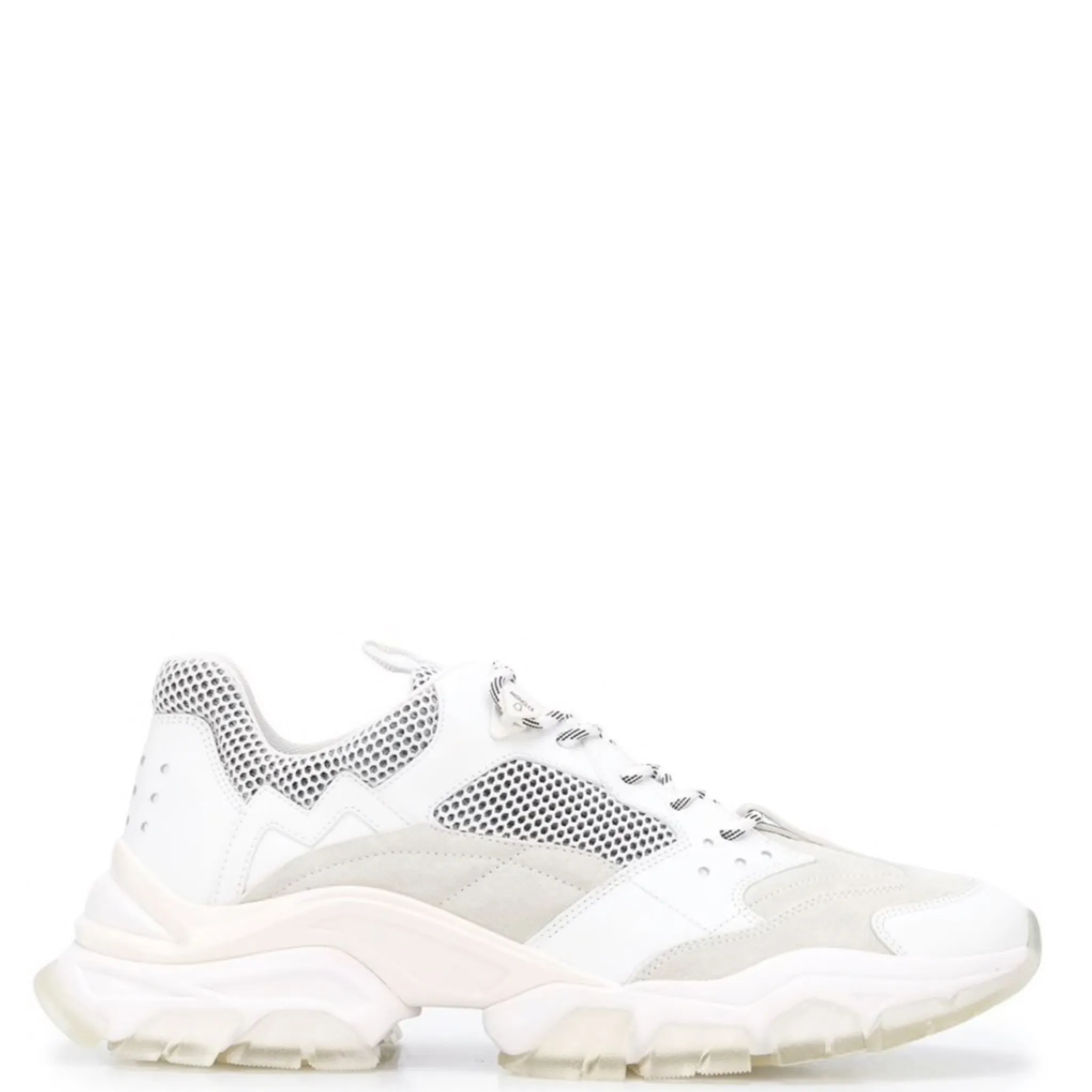 Moncler White Leave No Trace Sneakers