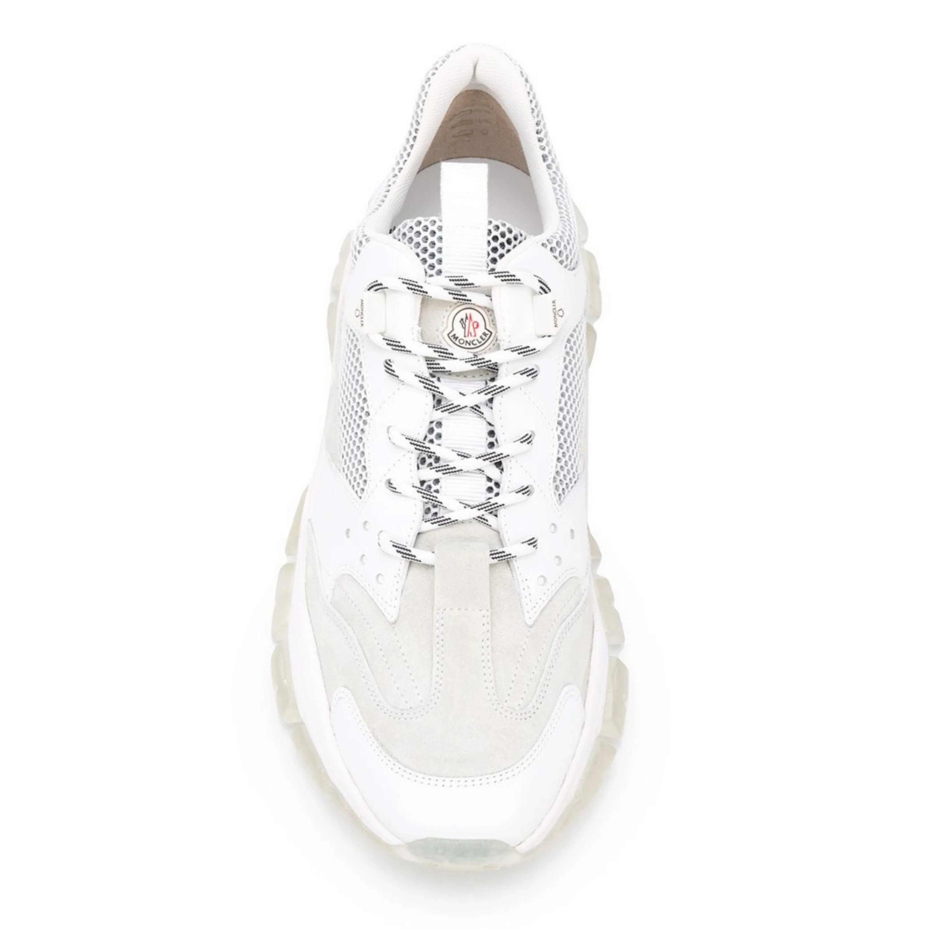 Moncler White Leave No Trace Sneakers