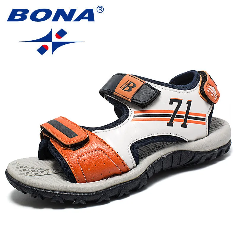 New Popular Style Children Sandals Mixed Color Boys Summer Shoes