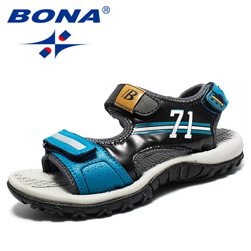 New Popular Style Children Sandals Mixed Color Boys Summer Shoes