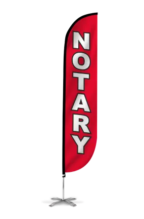 Notary Feather Flag