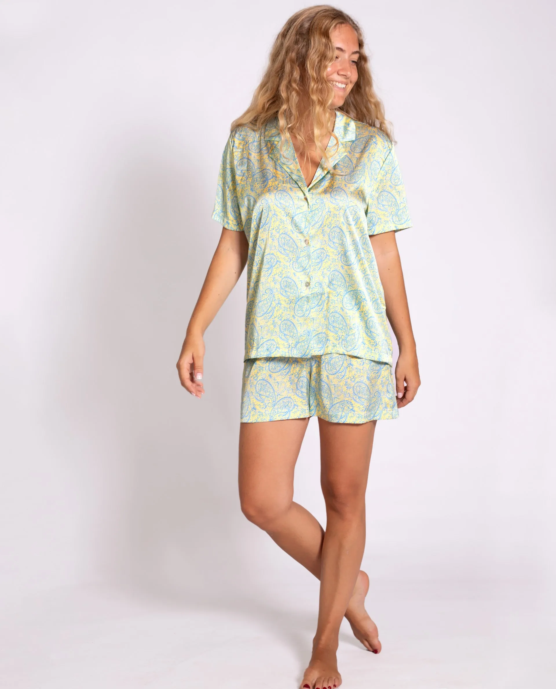 PIJAMA YELLOW DISORDER · CAMISA CORTA