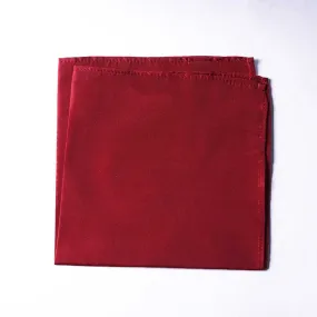 Pocket Square - Solid - Maroon