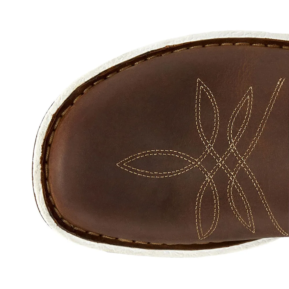 Poly Walnut Slip On Shoes