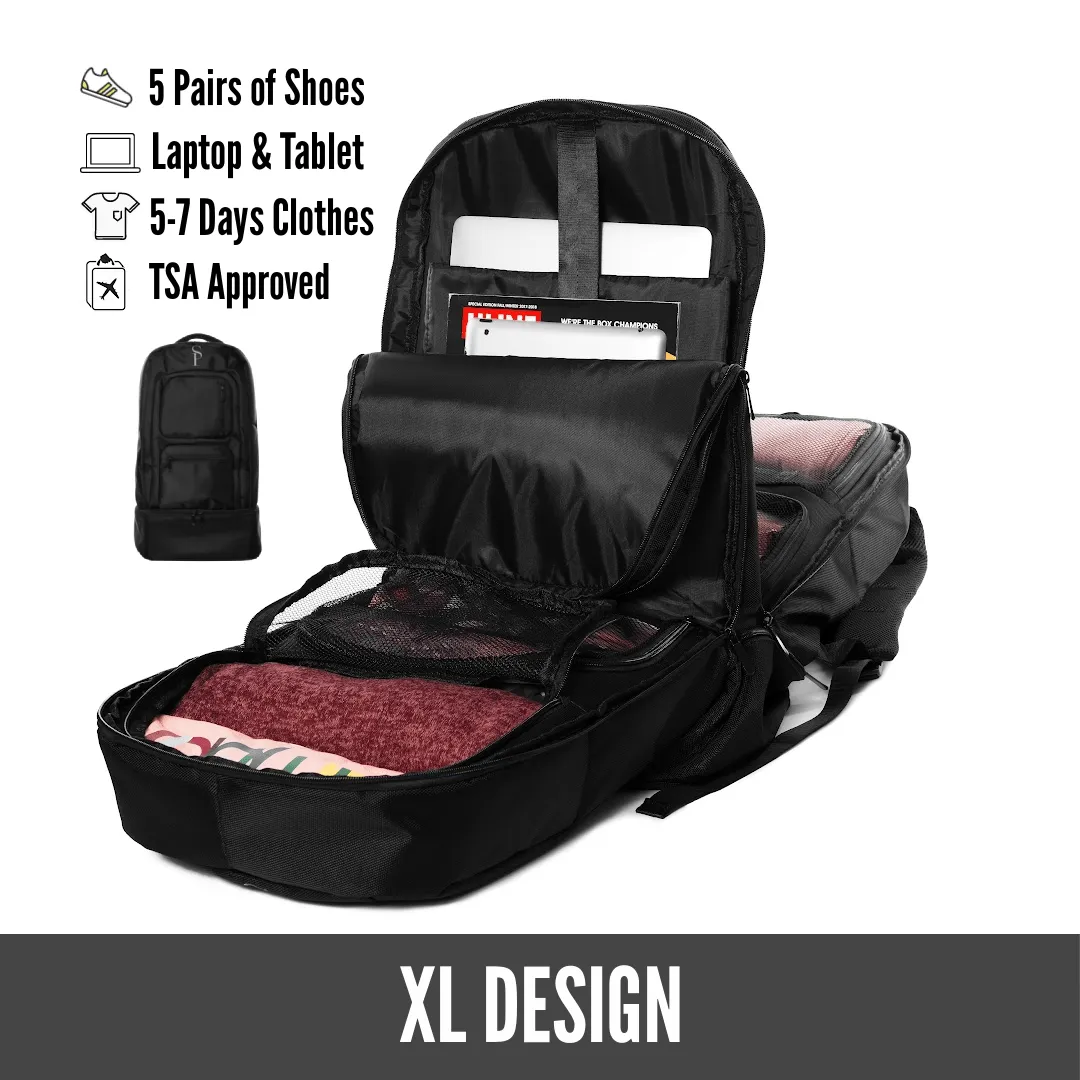 Polyester Patented Shoe Travel Bag (XL Design) *Holds Size 17