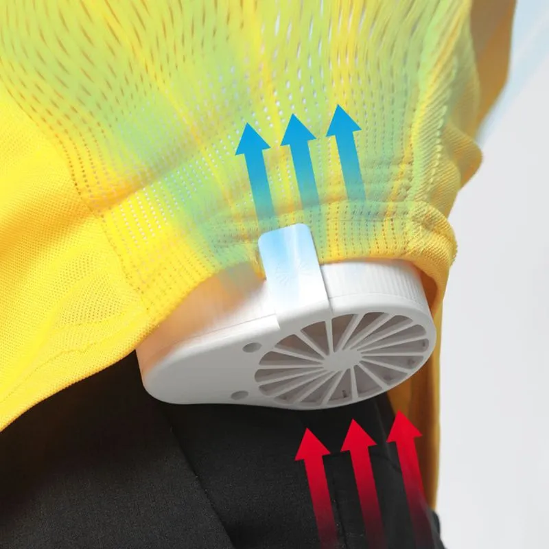 Portable Rechargeable Hands-Free Waist Fan