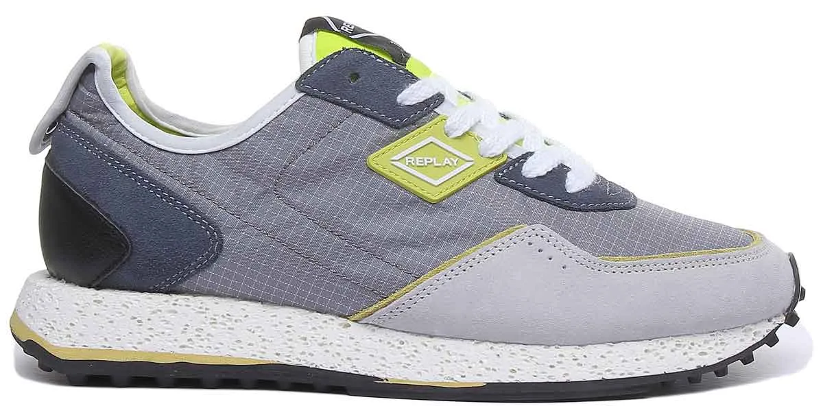 Replay Mens Trainers In Grey