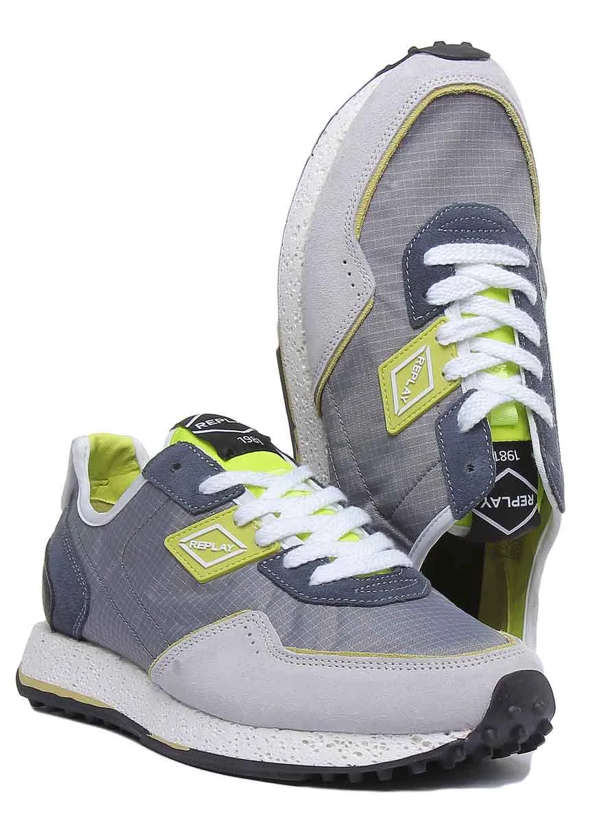 Replay Mens Trainers In Grey