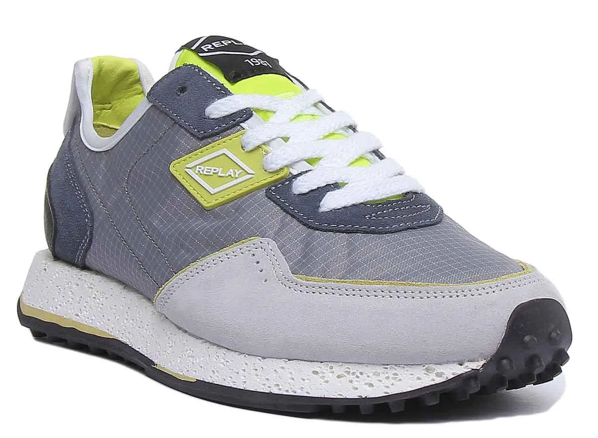 Replay Mens Trainers In Grey